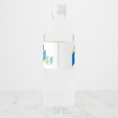 Étiquette Pour Bouteilles D'eau purelife au nid (Dos)