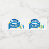 Étiquette Pour Bouteilles D'eau purelife au nid (Étiquettes simples)