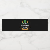 Étiquette Pour Bouteilles D'eau Que les Shenanigans commencent la Saint Patrick (Étiquettes simples)