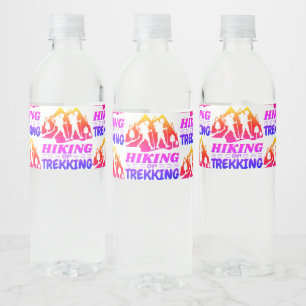 Étiquette Pour Bouteilles D'eau Randonnée ou trekking