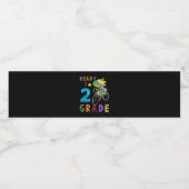 Étiquette Pour Bouteilles D'eau Retour À L'École, 2Ème Année (Étiquettes simples)