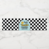 Étiquette Pour Bouteilles D'eau Retro Un heureux Mec Étiquette de bouteille d'eau  (Étiquettes simples)