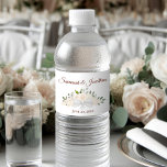 Étiquette Pour Bouteilles D'eau Rustic Blush Peach Boho Roses mariage élégant<br><div class="desc">Ces étiquettes de bouteilles d'eau rendront votre célébration mariage d'autant plus spéciale. Elles sont aménagées dans un style boho chic simple mais élégant, avec un ensemble de roses aquarellés dans des tons de pêche ou de rougeur très pâle, avec des feuilles d'eucalyptus et de la verdure du jardin. Il y...</div>