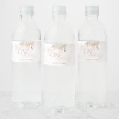 Étiquette Pour Bouteilles D'eau Rustic Floral n'est-elle pas un anniversaire extra (Bouteilles)