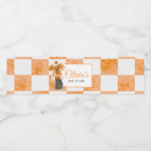 Étiquette Pour Bouteilles D'eau She's Ready to Pop Baby Shower (Étiquettes simples)