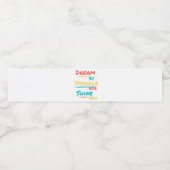 Étiquette Pour Bouteilles D'eau Shine Bright (Étiquettes simples)