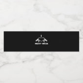 Étiquette Pour Bouteilles D'eau Skeleton Hands Heart - Drôle Halloween (Étiquettes simples)