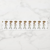 Étiquette Pour Bouteilles D'eau Soins (Étiquettes simples)