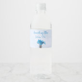 Étiquette Pour Bouteilles D'eau Something Blue Before I Do Baby Shower (Devant)