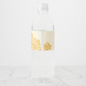 Étiquette Pour Bouteilles D'eau Sweet To Bee Two Second Birthday Bees Honeycomb (Dos)