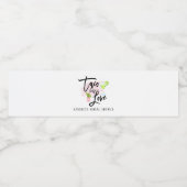 Étiquette Pour Bouteilles D'eau Taco Bout Love Enterrement de Mariage (Étiquettes simples)