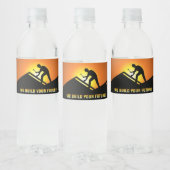 Étiquette Pour Bouteilles D'eau Toit (Bouteilles)