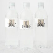 Étiquette Pour Bouteilles D'eau TOP Golf Old School (Bouteilles)
