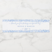 Étiquette Pour Bouteilles D'eau Tourbillonnant (Étiquettes simples)