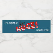 Étiquette Pour Bouteilles D'eau Trump GROS Parti Fête Anniversaire (Étiquettes simples)