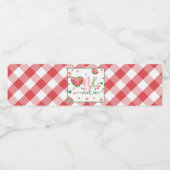 Étiquette Pour Bouteilles D'eau Un dans un Melon 1er anniversaire (Étiquettes simples)