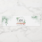 Étiquette Pour Bouteilles D'eau Un Enfant De Dieu Baby shower (Étiquettes simples)