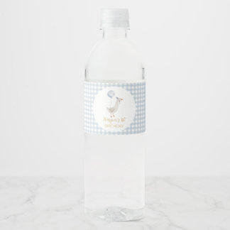 Étiquette Pour Bouteilles D'eau Un Étiquette de bouteille d'eau d'anniversaire d'u