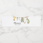 Étiquette Pour Bouteilles D'eau Un Petit Baby shower De Golf De Putter (Étiquettes simples)