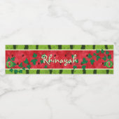 Étiquette Pour Bouteilles D'eau UNE dans un Melon Première Watermelon (Étiquettes simples)