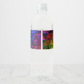 Étiquette Pour Bouteilles D'eau Verre de fierté (Dos)