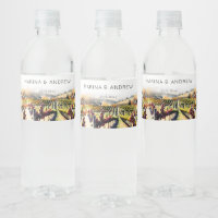 Vignoble Napa Valley aquarelle mariage