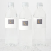 Étiquette Pour Bouteilles D'eau Whimsigoth Moon Classic (Bouteilles)