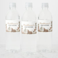 Woodland Animals Adventure Await Baby shower