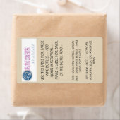 ÉTIQUETTE POUR LE LG, PETITES BOUTEILLES DE VIN, JARS, PETIT (En situation)