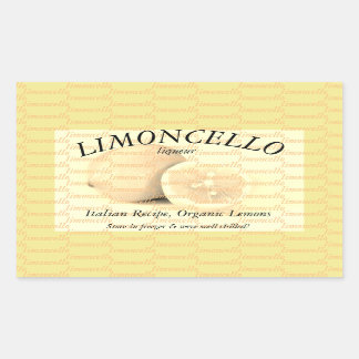 Étiquette pour Limoncello