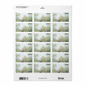 Étiquette Pour toujours vos_ (Feuille entière)