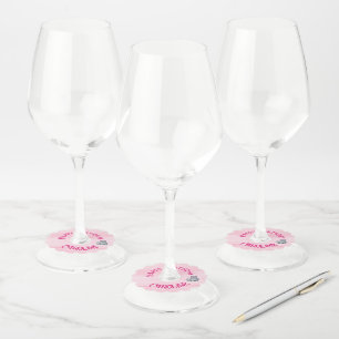 ÉTIQUETTE POUR VERRE DE VIN 