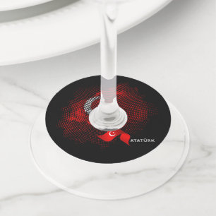 ÉTIQUETTE POUR VERRE DE VIN 