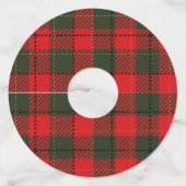 Étiquette Pour Verre De Vin Ajouter votre Noël (Dos)