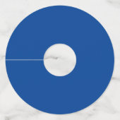 Étiquette Pour Verre De Vin Amérique d'abord Trump 2024 (Dos)