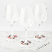 Étiquette Pour Verre De Vin Amour 1 (Lot)