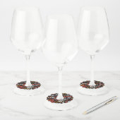 Étiquette Pour Verre De Vin Amour 2 (Lot)