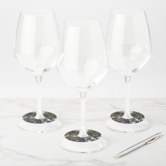 Étiquette Pour Verre De Vin Arbre d'avocat (Lot)
