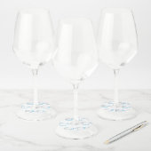 Étiquette Pour Verre De Vin Baby Boy (Lot)