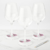 Étiquette Pour Verre De Vin Balise Vin mariage (Lot)