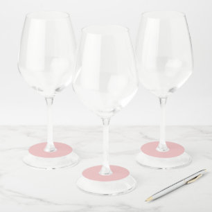 Étiquette Pour Verre De Vin Bébé rose