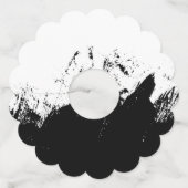 Étiquette Pour Verre De Vin Brosse 10 (Devant)