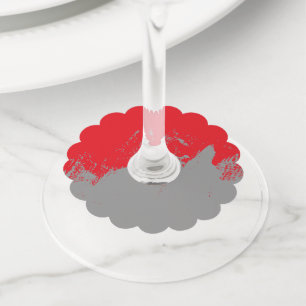 Étiquette Pour Verre De Vin Brosse 12