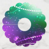 Étiquette Pour Verre De Vin Carthagène Solive Purple (Dos)