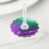 Étiquette Pour Verre De Vin Carthagène Solive Purple (De près)