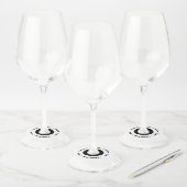 Étiquette Pour Verre De Vin Celui avec du vin... (Lot)