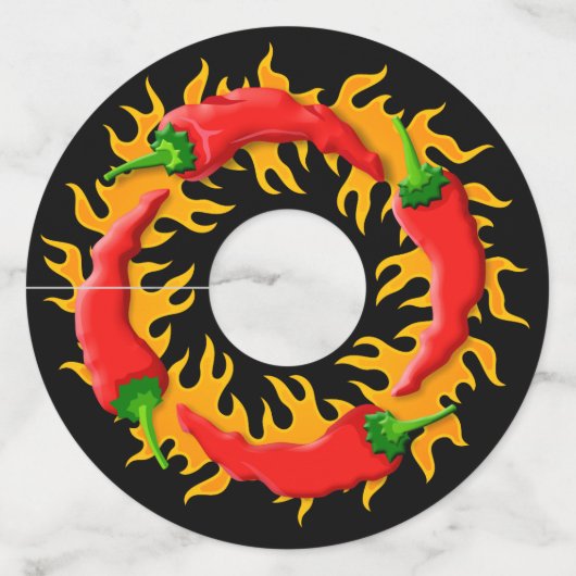 ÉTIQUETTE POUR VERRE DE VIN CHAUD (Dos)