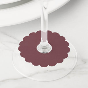 Étiquette Pour Verre De Vin Chroma Textura - Charme de Verre à Vin