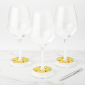 Étiquette Pour Verre De Vin Citron et fraise 3 (Lot)