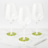 Étiquette Pour Verre De Vin Citron Variété 8 (Lot)